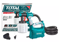 PISTOLA PINTAR INDUSTRIAL + COMPRESOR MINI - VASO PLASTICO 800ML 500W TOTAL (UTT5006)